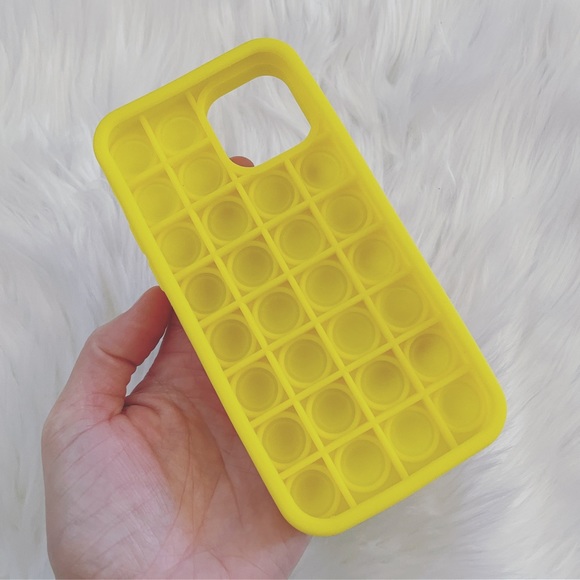 Phone Case with Bubble Push Pop Sensory Fidget for iPhone12 - Picture 4 of 4